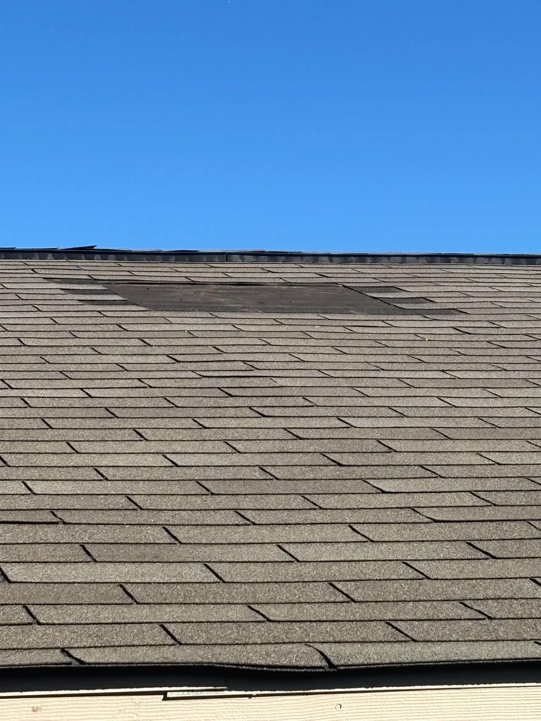 Wind storm damaged asphalt shingle replacement project in Downtown Silver Spring